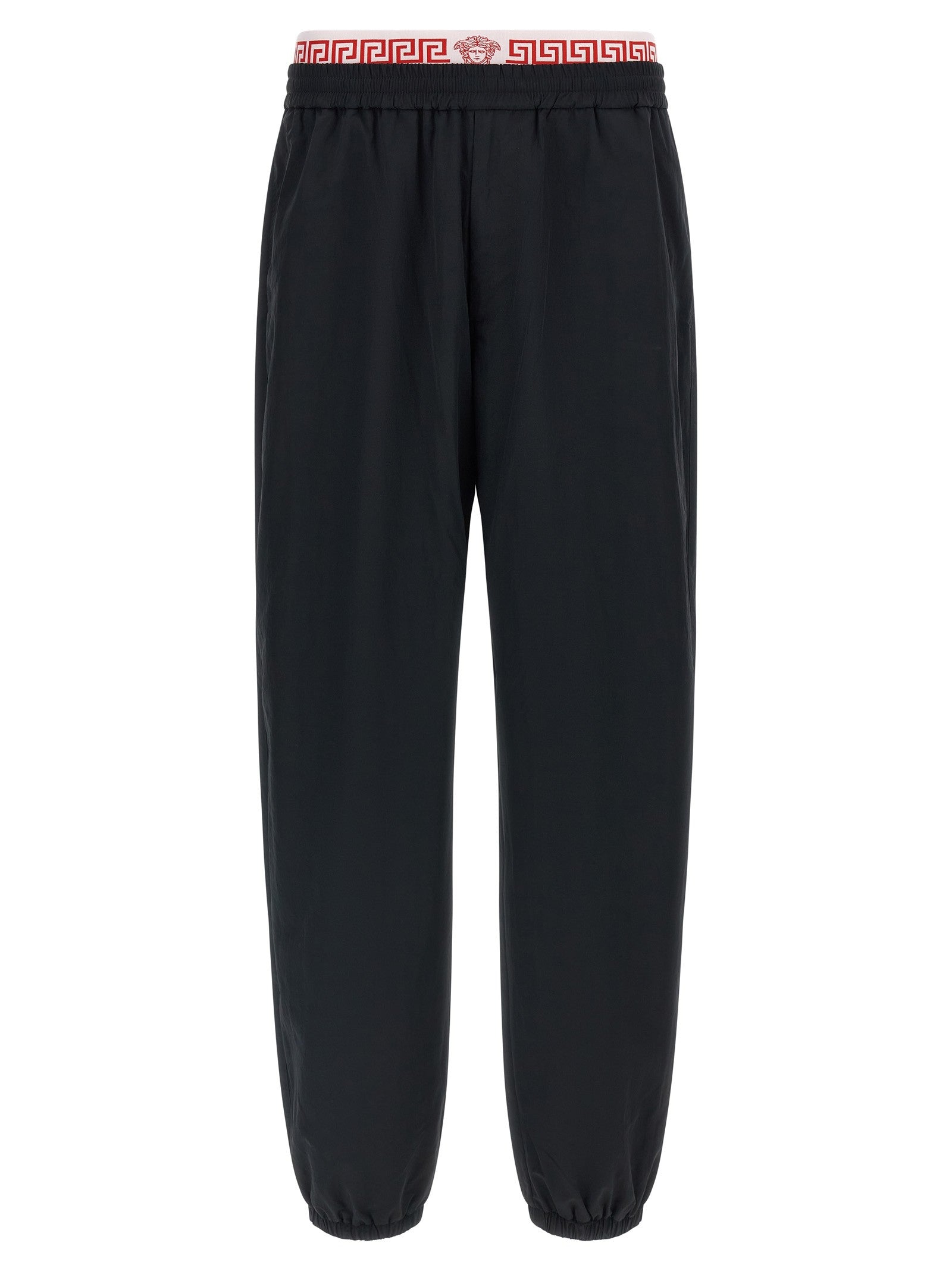 Versace Greca Pattern Joggers Black