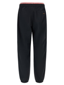 Versace Greca Pattern Joggers Black