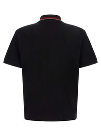 Versace Greca Polo Shirt Black