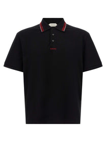 Versace Greca Polo Shirt Black