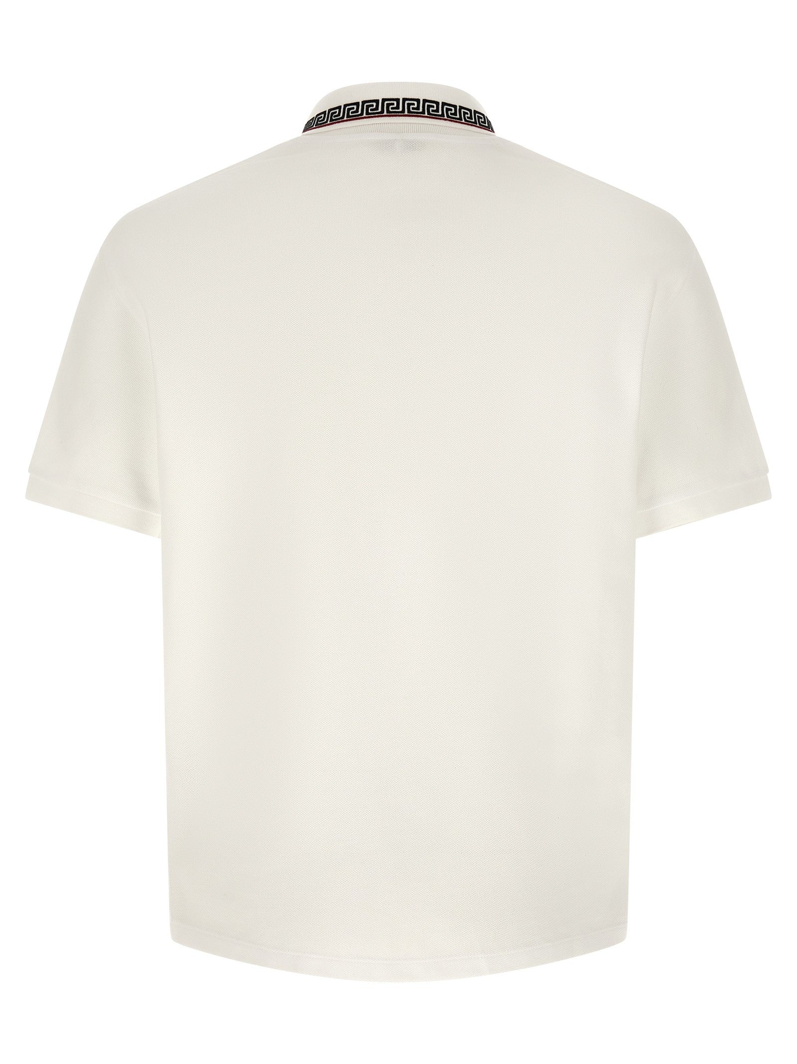 Versace Greca Polo Shirt White