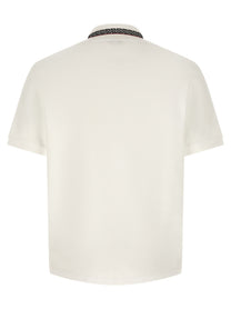 Versace Greca Polo Shirt White