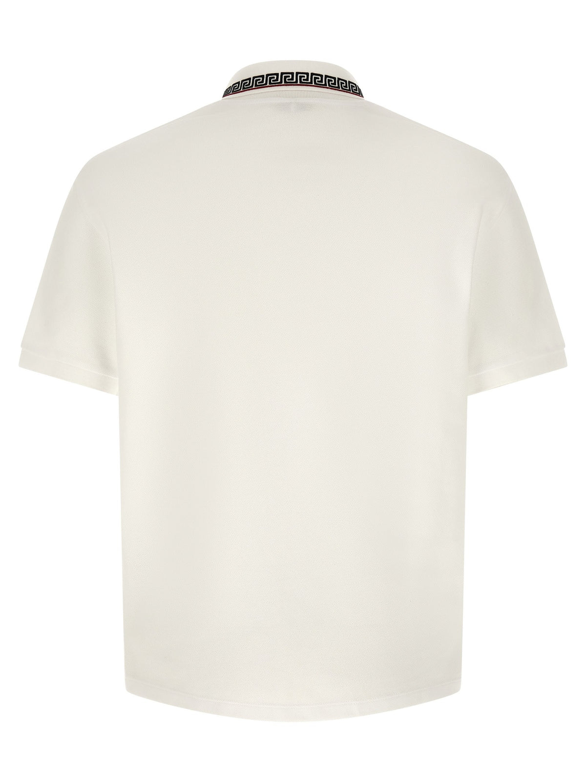 Versace Greca Polo Shirt White, view 2