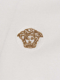 Versace Greca Polo Shirt White