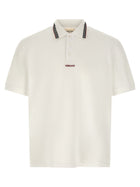 Versace Greca Polo Shirt White