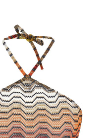 Missoni Greek Pattern Top Gold