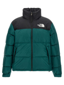 The North Face Green Retro Nuptse Down Jacket Green