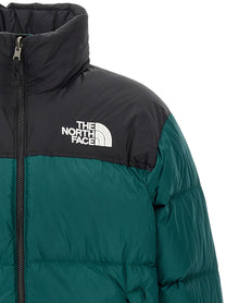 The North Face Green Retro Nuptse Down Jacket Green, view 3
