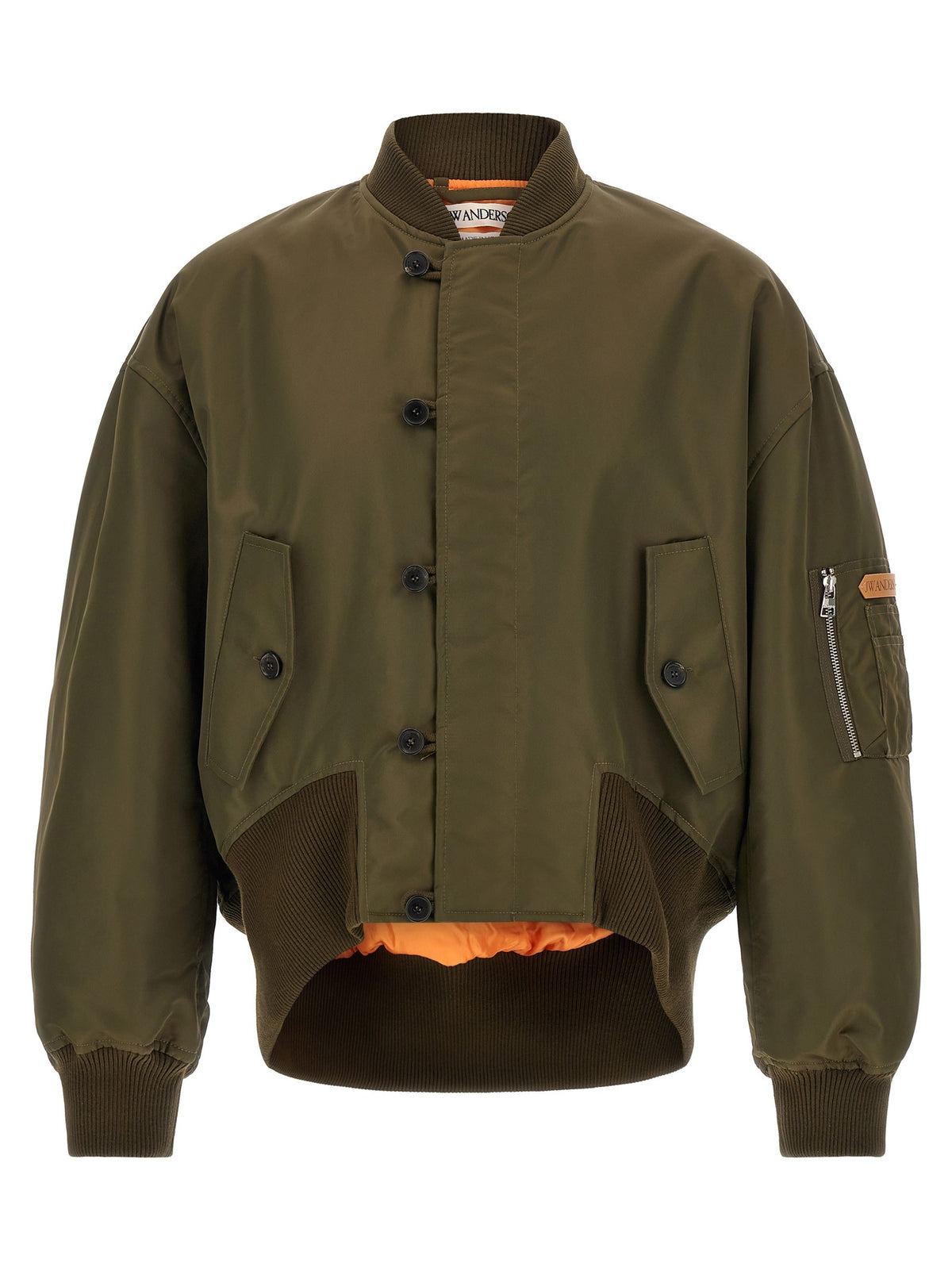 JW Anderson Green Bomber Jacket Green