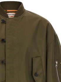 JW Anderson Green Bomber Jacket Green