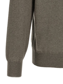Brunello Cucinelli Green Cashmere Polo Shirt Green
