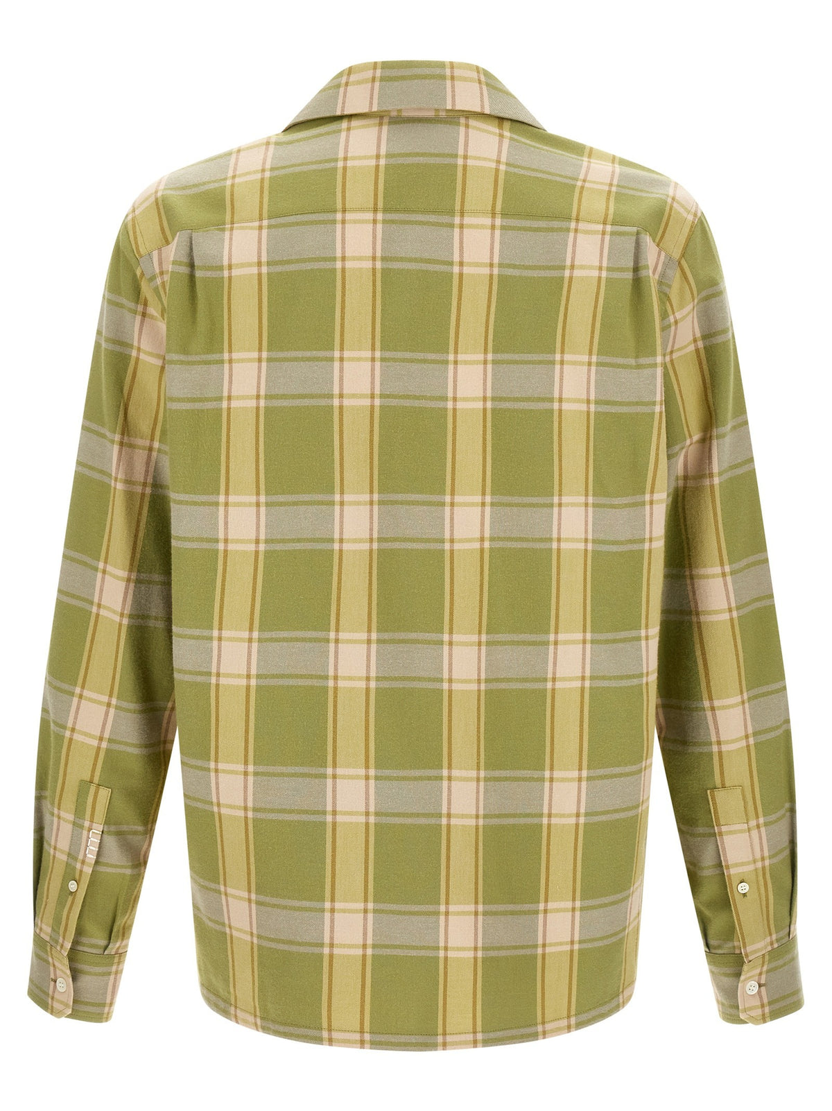 JW Anderson Green Check Shirt Green