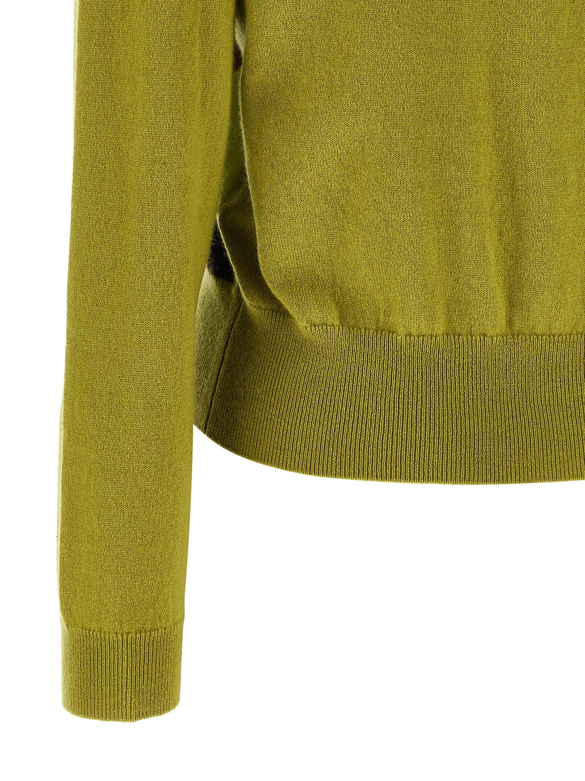 Ballantyne Green Diamond Sweater Green