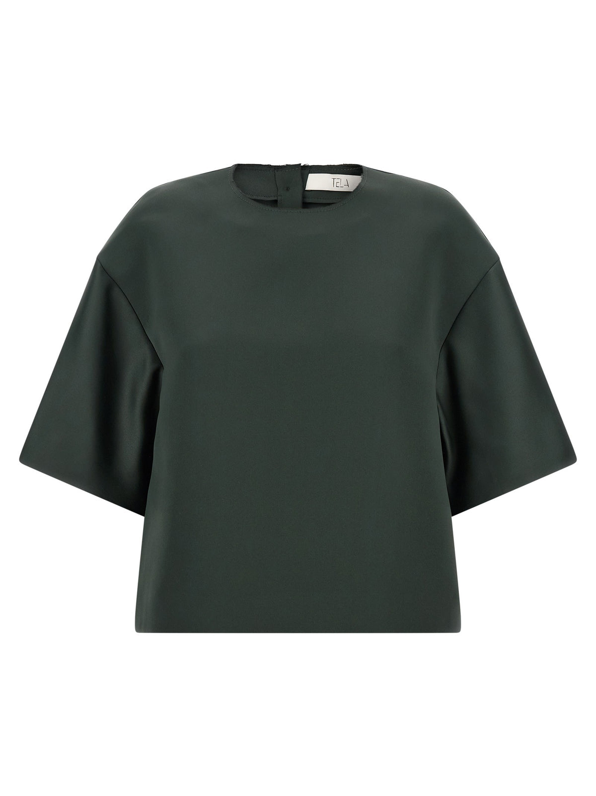 TELA Green Emily Blouse Green