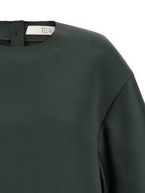 TELA Green Emily Blouse Green