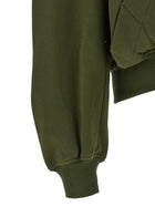 The Attico Green Fleece Hoodie Green