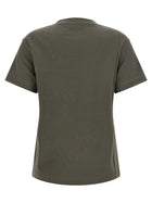 Brunello Cucinelli Green Shiny Tab Shirt Green