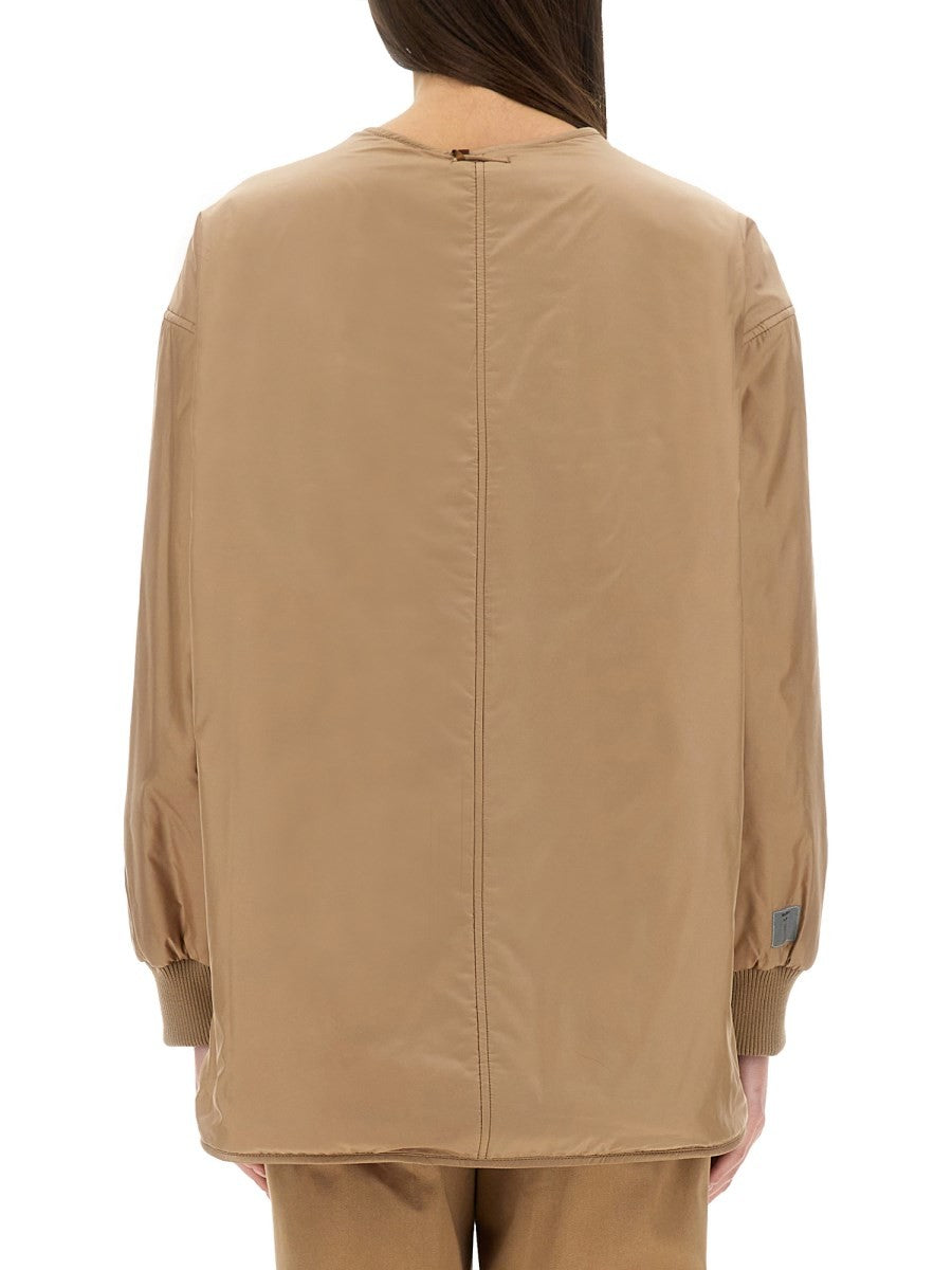 S MAX MARA Women's Greena the Cube Jacket Beige, view 3