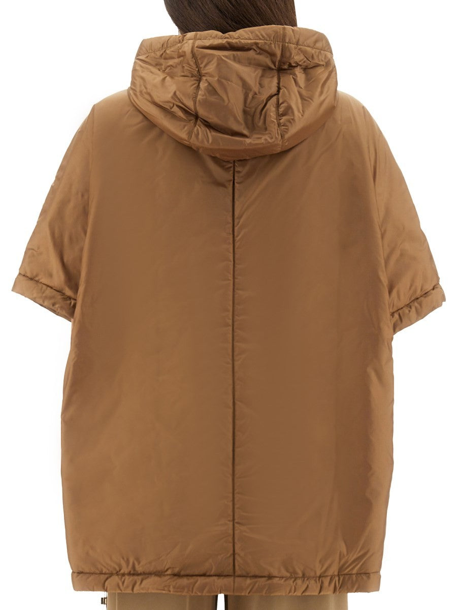 S MAX MARA Women's Greenci Padded Jacket Beige, view 3