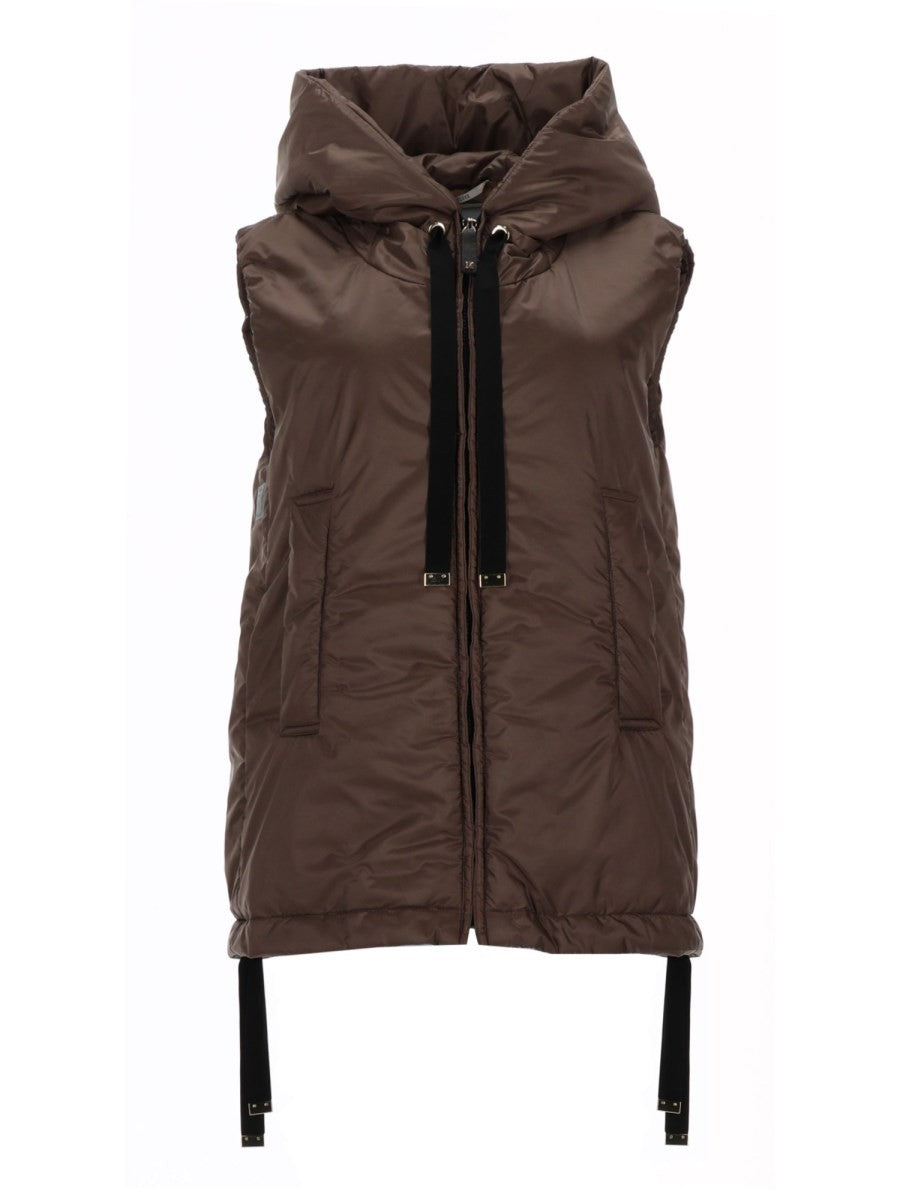 S MAX MARA Women's Greengo Vest Brown