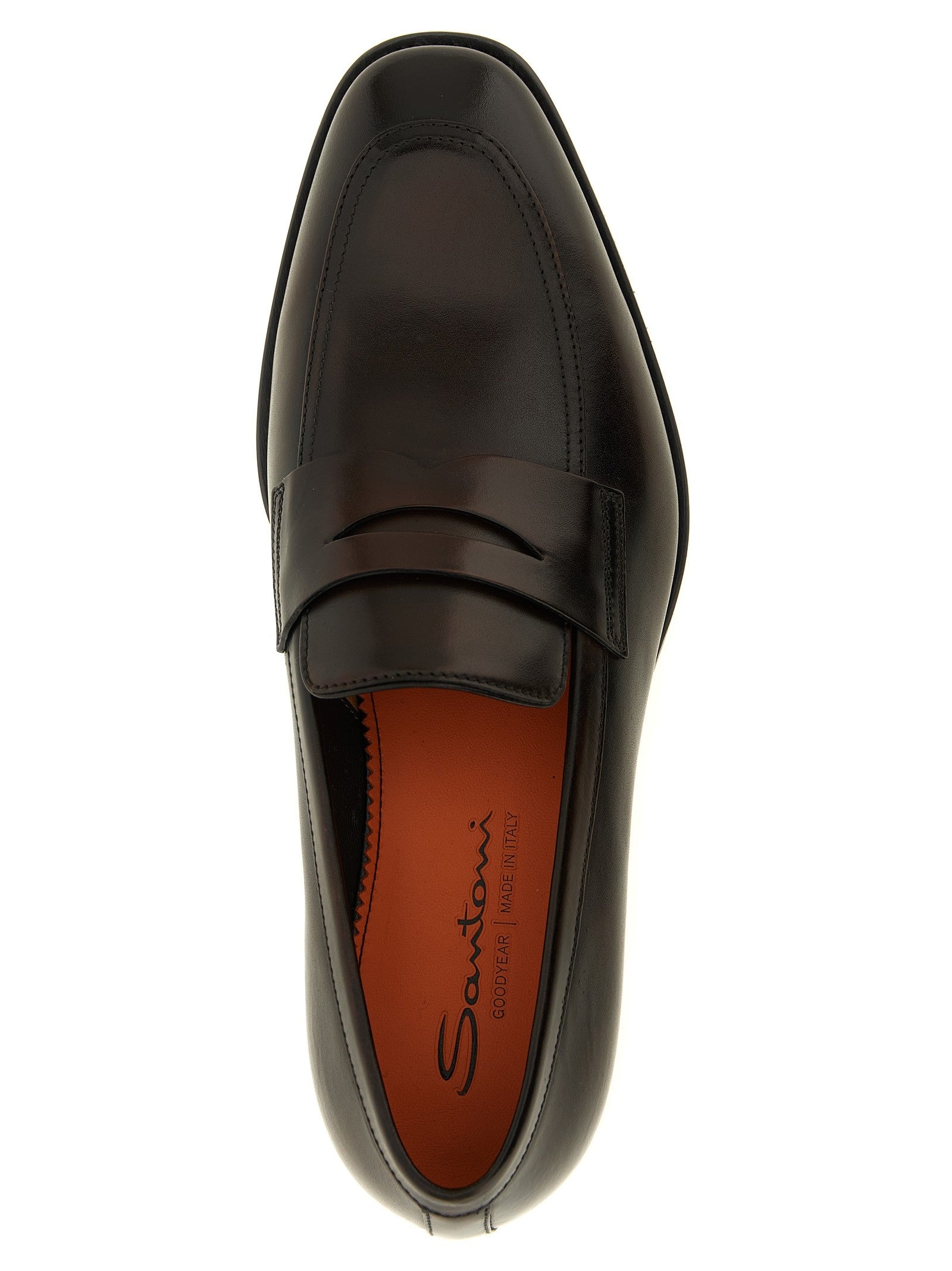 Santoni Gregor Loafers Brown
