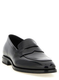 Santoni Gregor Loafers Black