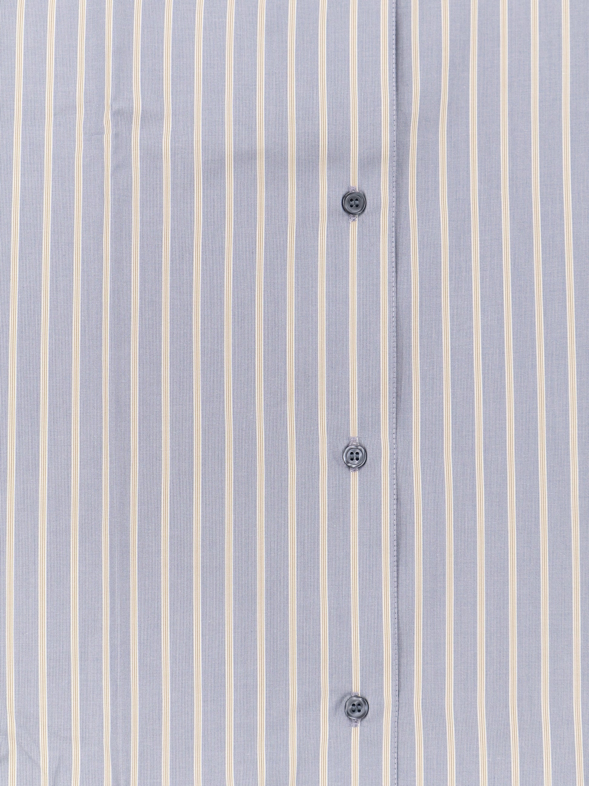 Soeur Women's Grenade Striped Cotton Shirt Grey