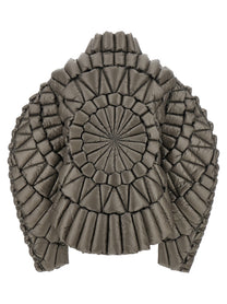 Raxxy Grey 3D Down Jacket Grey