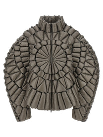 Raxxy Grey 3D Down Jacket Grey