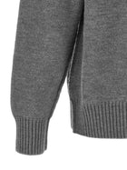 Ami Paris Grey Ami De Coeur Sweater Grey