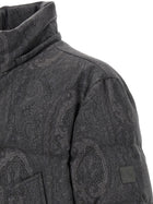 ETRO Grey Arnica Down Jacket Grey