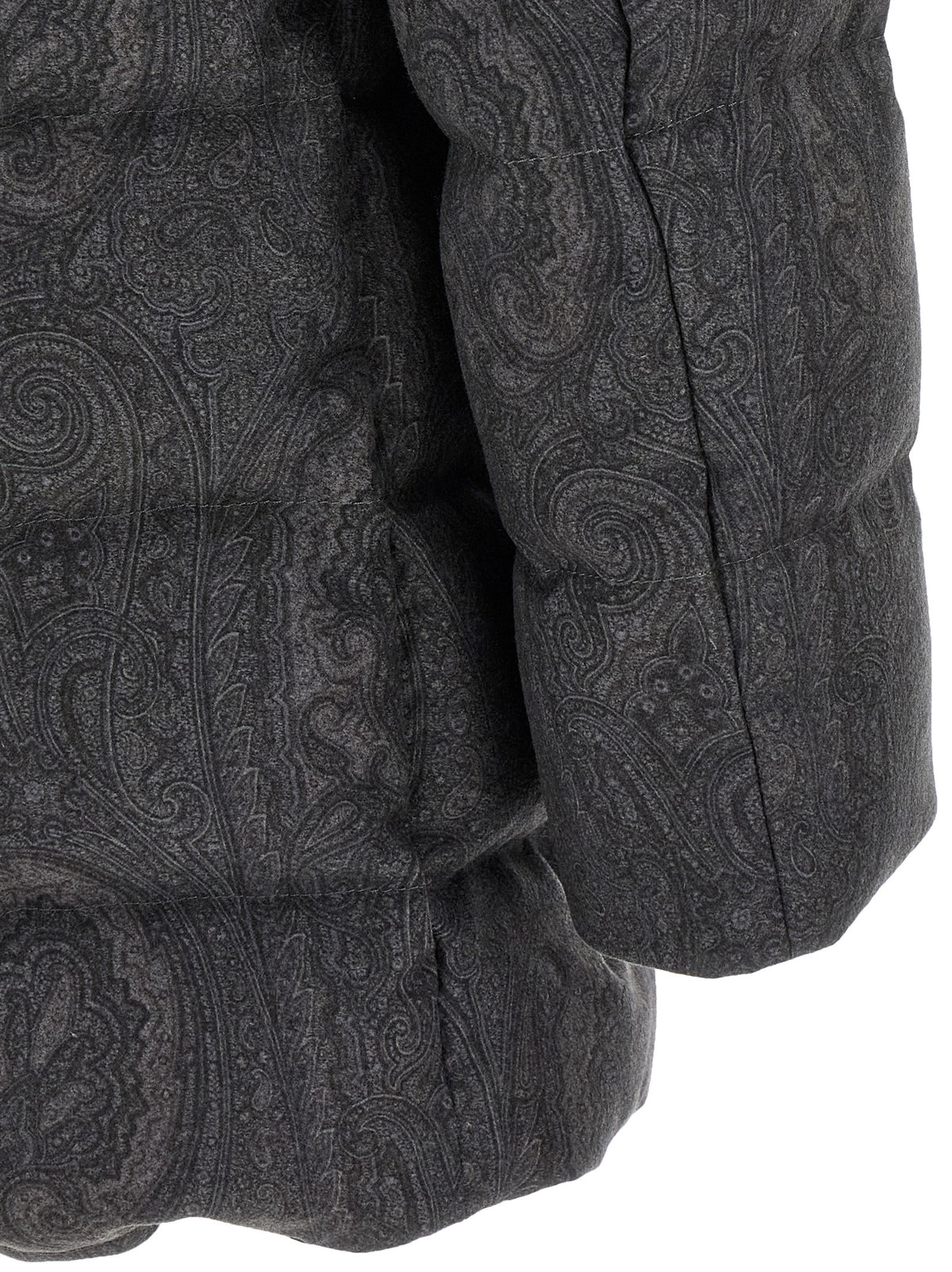 ETRO Grey Arnica Down Jacket Grey