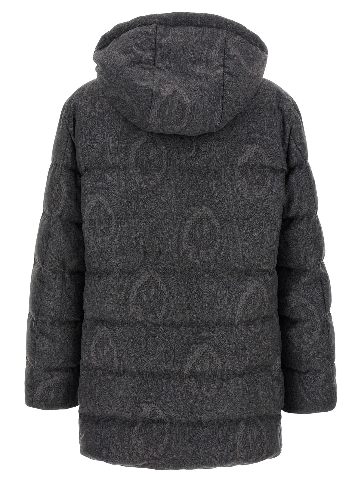 ETRO Grey Arnica Down Jacket Grey