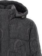 ETRO Grey Arnica Down Jacket Grey