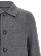 Ami Paris Grey Boule Jacket Grey