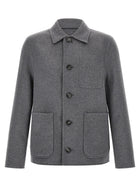Ami Paris Grey Boule Jacket Grey