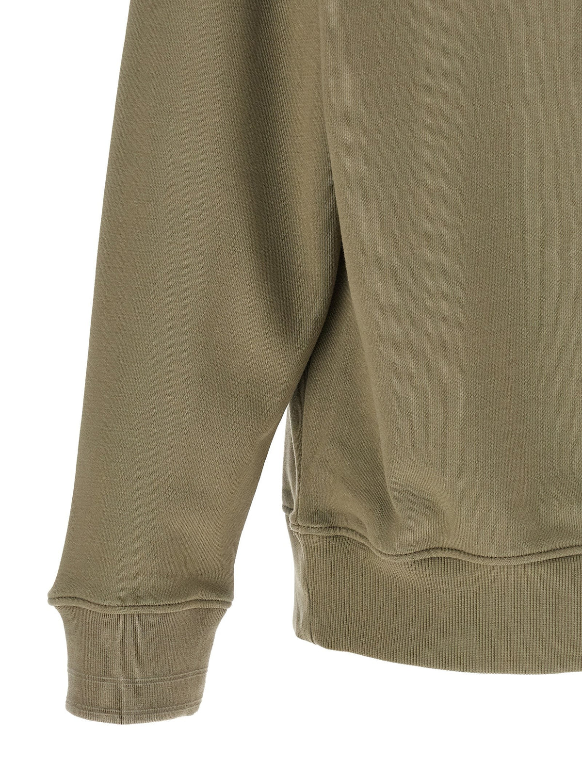 C.P. Company Grey Cotton Fleece Sweatshirt Grey