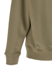 C.P. Company Grey Cotton Fleece Sweatshirt Grey