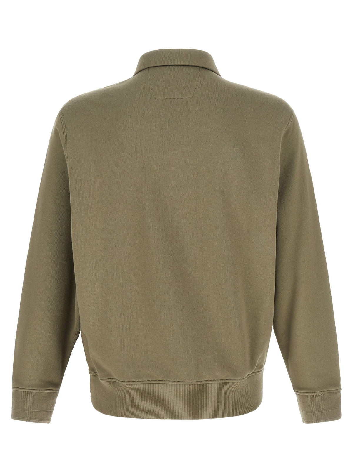 C.P. Company Grey Cotton Fleece Sweatshirt Grey