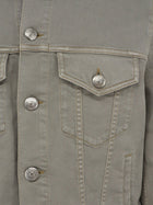 Brunello Cucinelli Men's Denim Jacket Grey, view 3