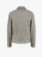 Brunello Cucinelli Men's Denim Jacket Grey, view 2