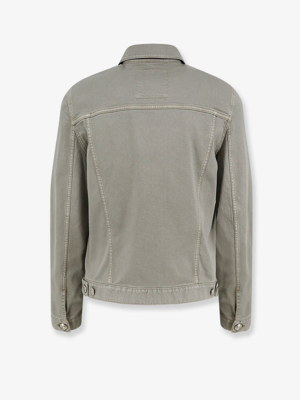 Brunello Cucinelli Men's Denim Jacket Grey, view 2