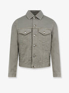 Brunello Cucinelli Men's Denim Jacket Grey