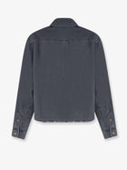 Miu Miu Women's Grey Light Denim Shirt Black, view 2