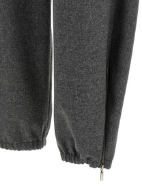 Brunello Cucinelli Grey Loose Cargo Pants Grey