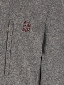 Brunello Cucinelli Grey Mountain Saharan Grey