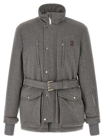 Brunello Cucinelli Grey Mountain Saharan Grey