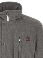 Brunello Cucinelli Grey Mountain Saharan Grey