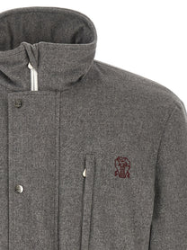 Brunello Cucinelli Grey Mountain Saharan Grey
