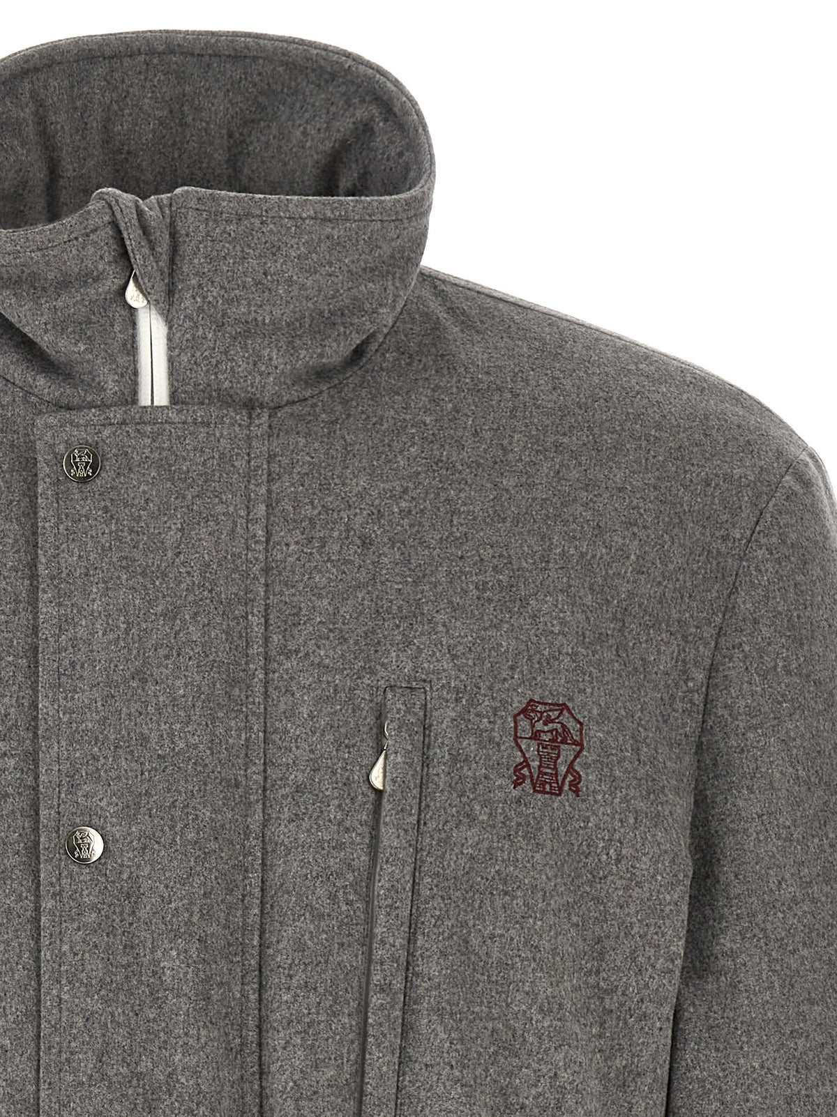 Brunello Cucinelli Grey Mountain Saharan Grey